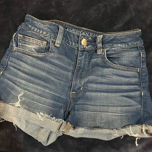 American eagle blue Jean shorts size 6